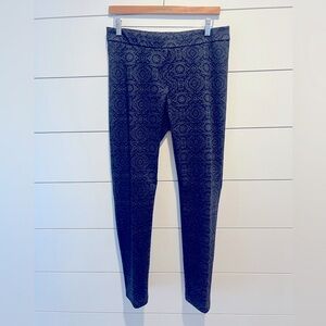 Canadian Made Robert Kitchen Patterned Blue work pants